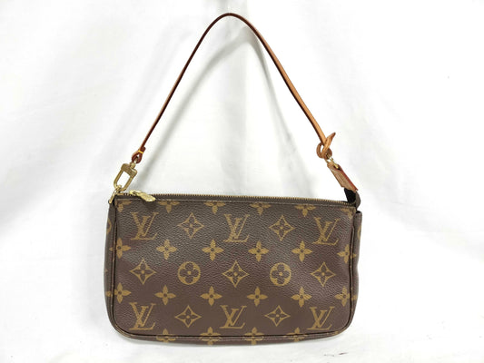 LOUIS VUITTON Monogram Pochette Accessoires M51980 Pouch Handbag