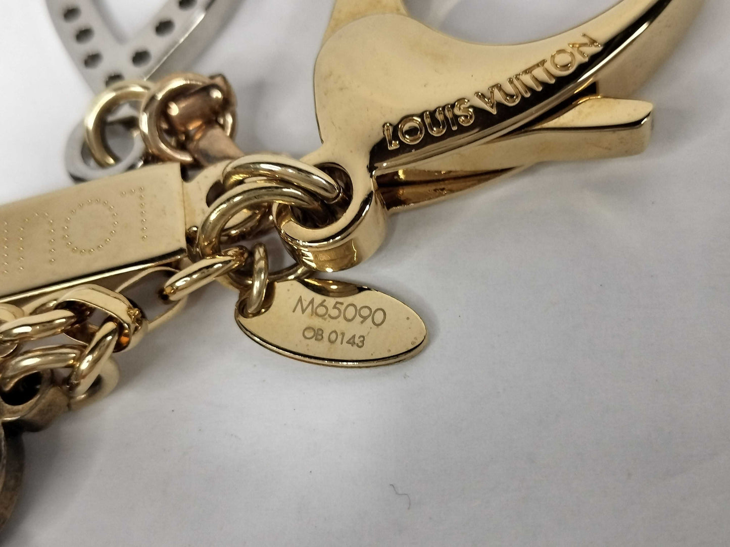 LOUIS VUITTON Bijoux Sac Tapage M65090 Charm Keychain Key Case/Keychain