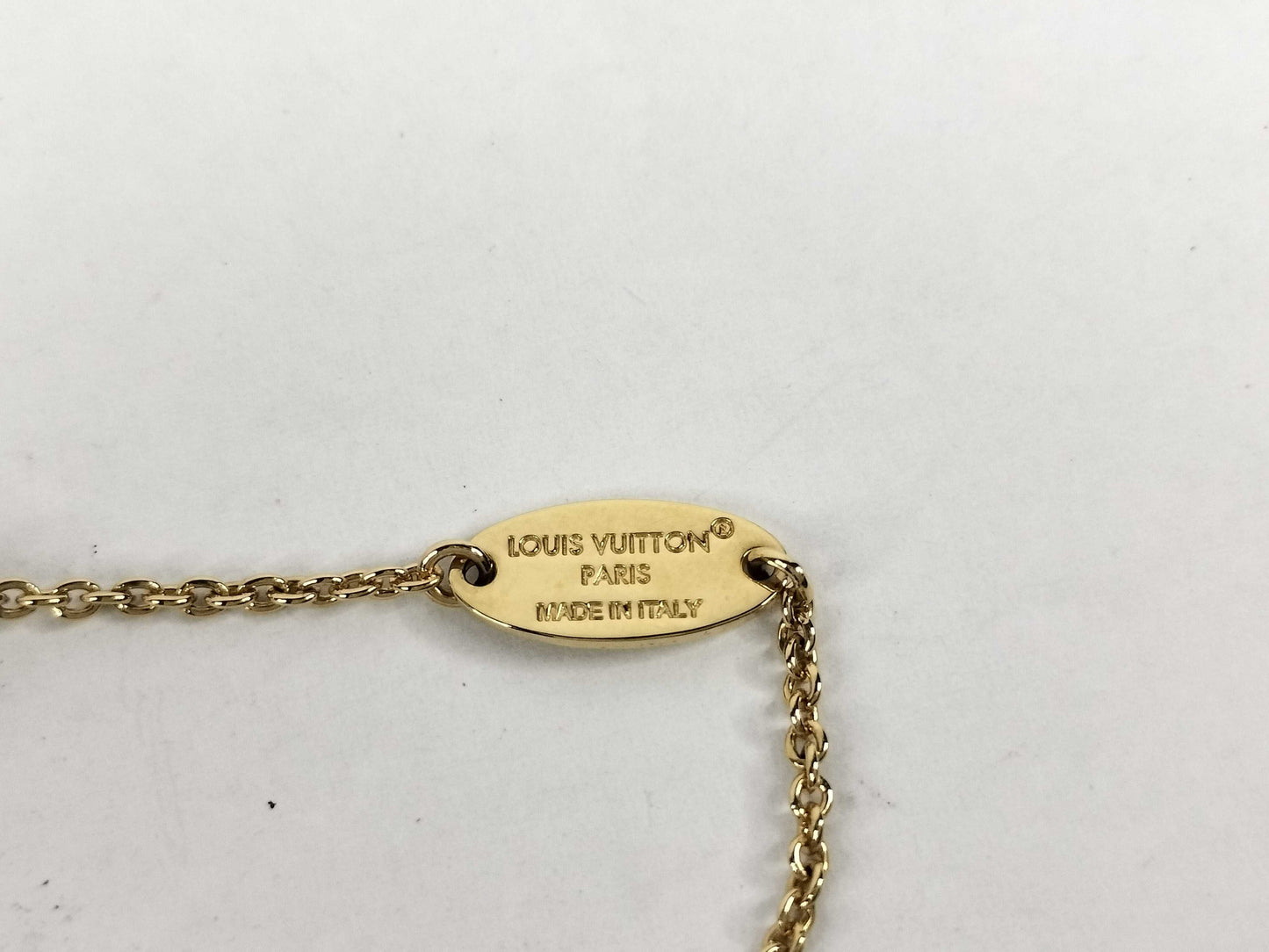 LOUIS VUITTON LV Iconic Enamel Necklace M02147 Necklace