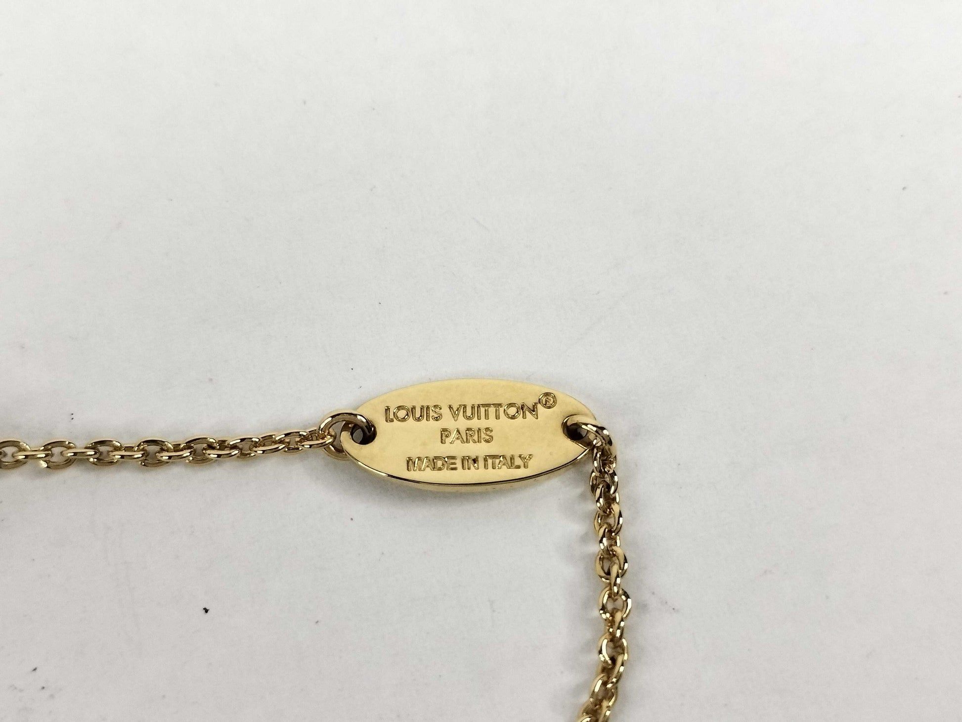 LOUIS VUITTON LV Iconic Enamel Necklace M02147 Necklace