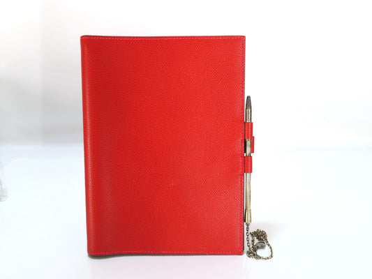 HERMES? Hermes Agenda Notebook Cover □G Stamp Notebook Cover