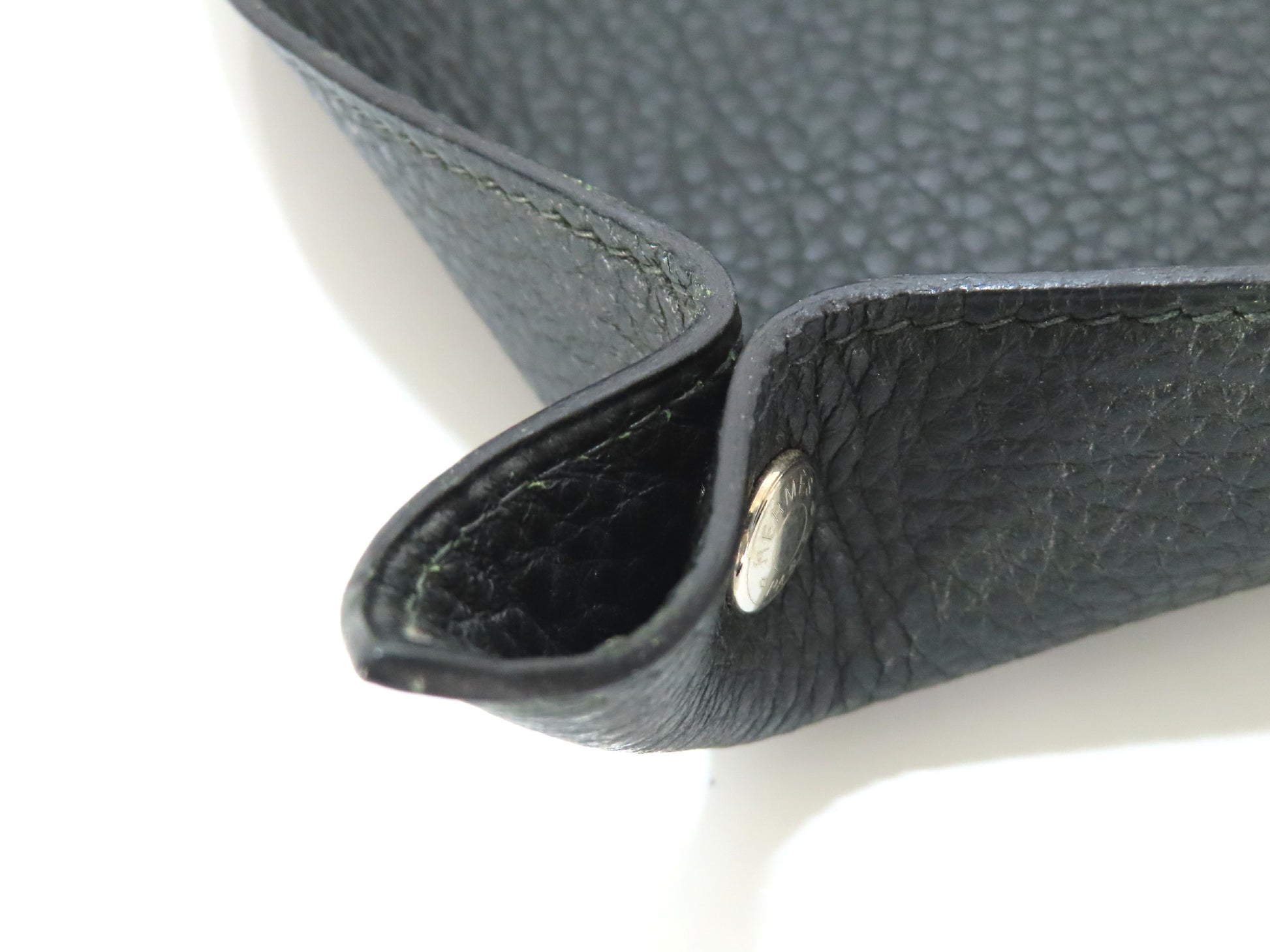 HERMES Vide Poche Taurillon Clemence Black □G Stamp Other Accessories