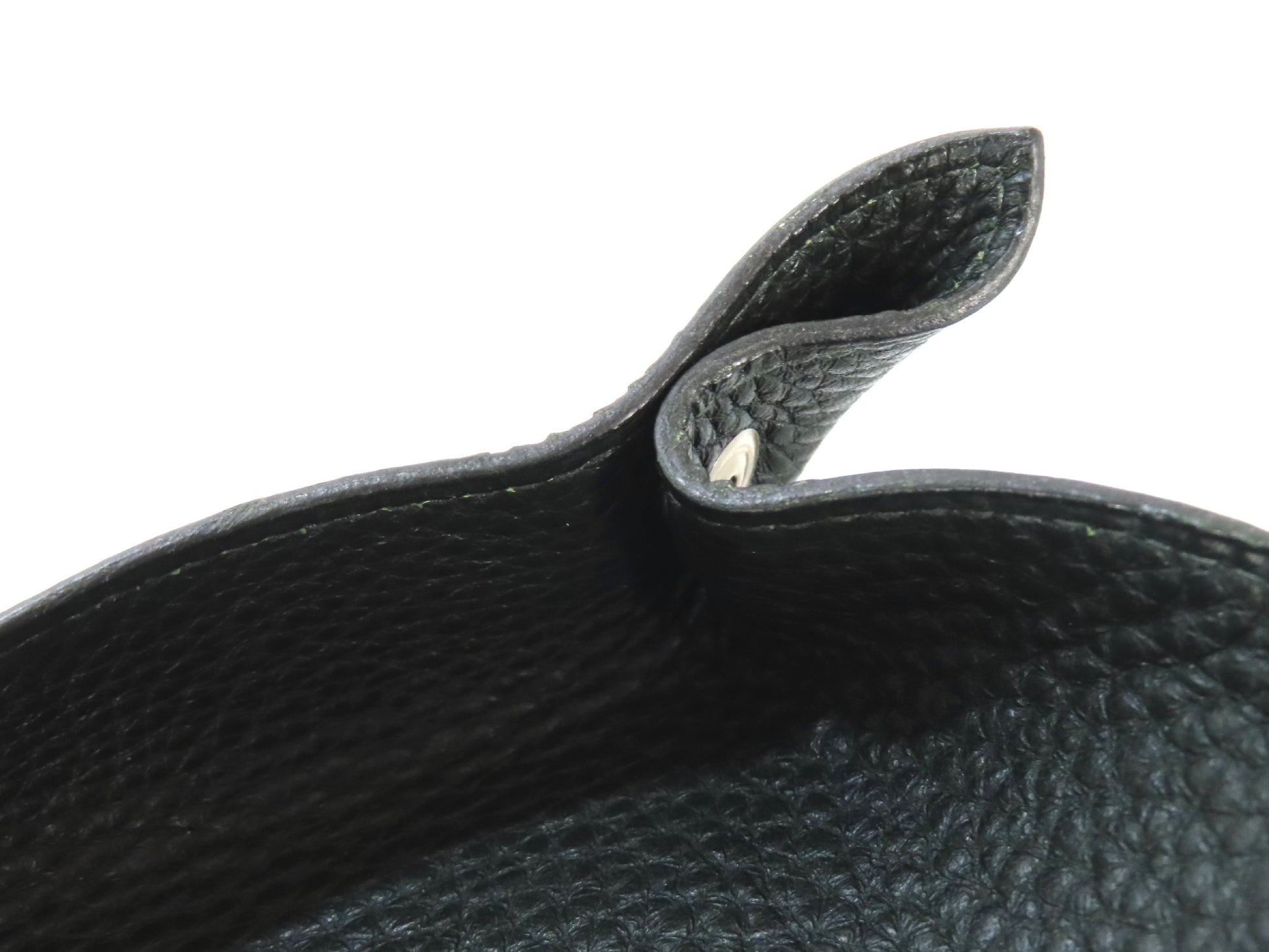 HERMES Vide Poche Taurillon Clemence Black □G Stamp Other Accessories