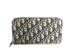 Dior Trotter Oblique Round Zip Long Wallet