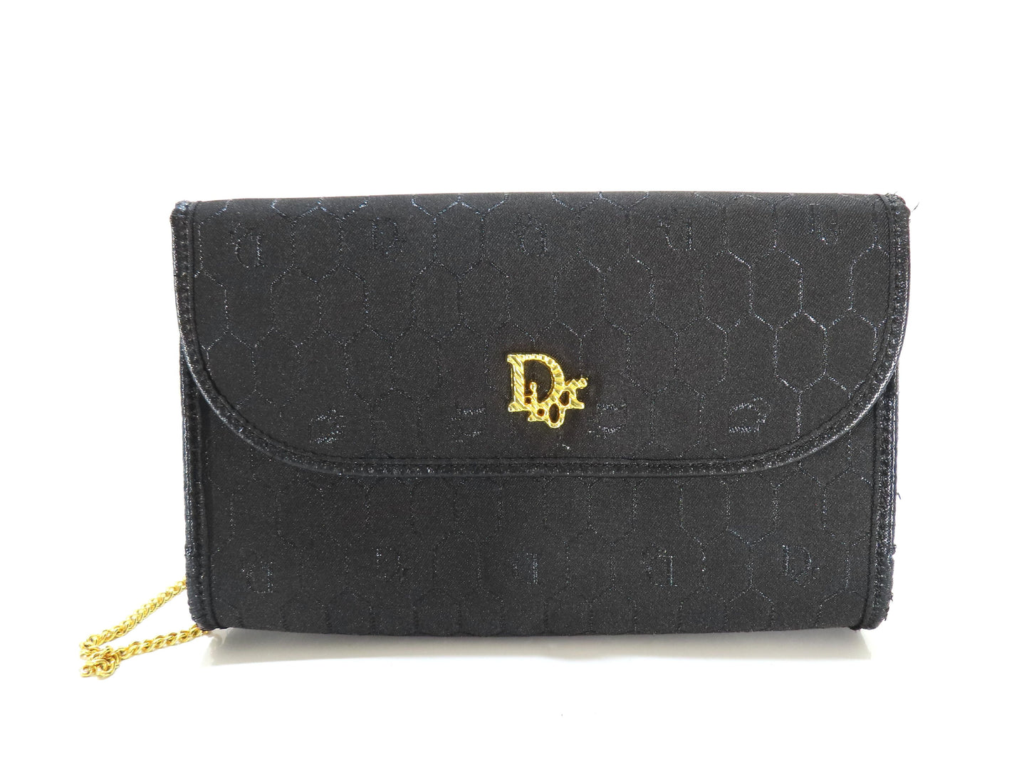 Christian Dior Honeycomb Chain Shoulder Bag