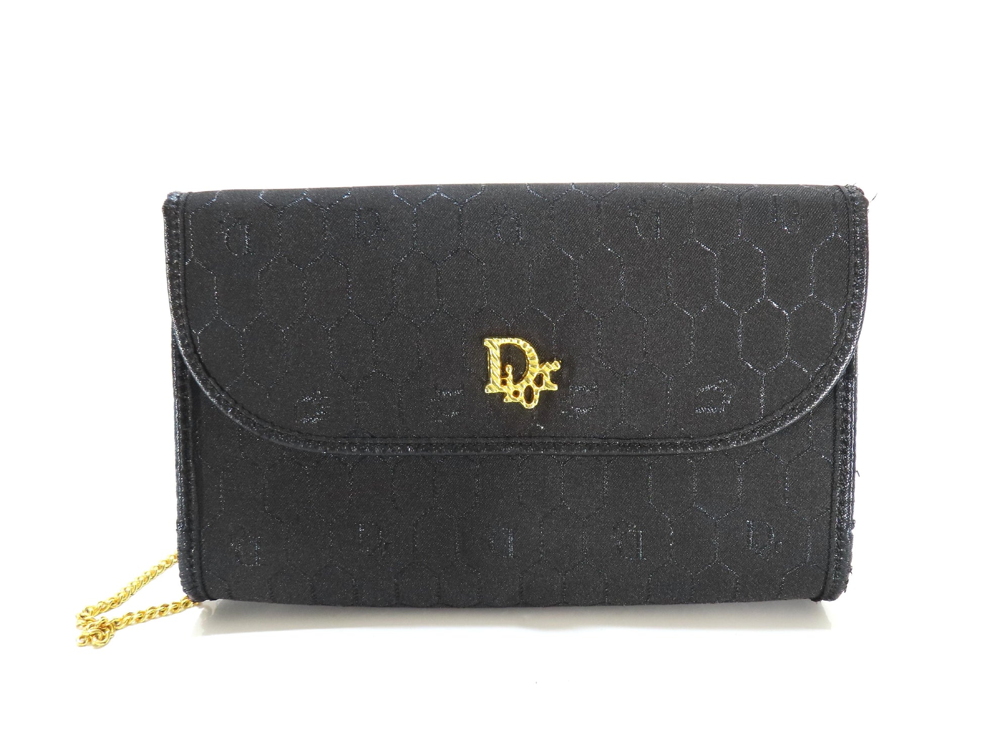 Christian Dior Honeycomb Chain Shoulder Bag