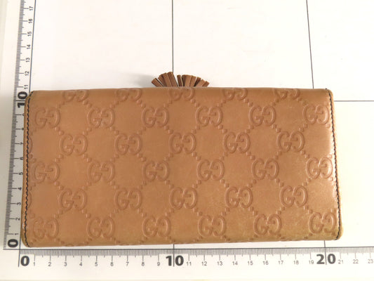GUCCI Guccissima Horsebit Leather Wallet 295360