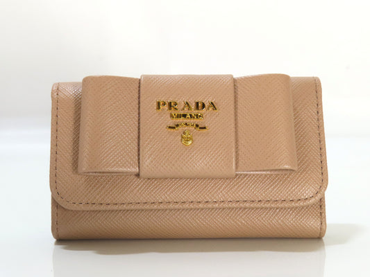 PRADA Saffiano Key Case 1PG222 Key Case/Key Holder