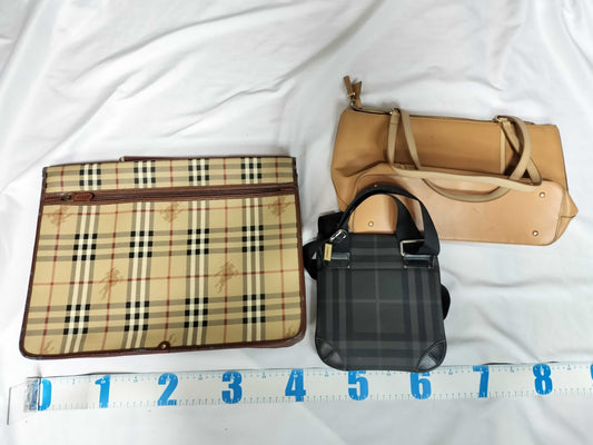 BURBERRY 3-Piece Shoulder Bag Set