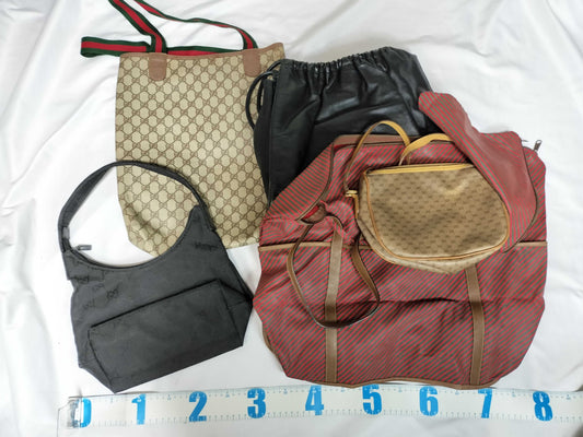 GUCCI GG Gucci Old Gucci Shoulder Bag 5-Piece Set Tote Bag