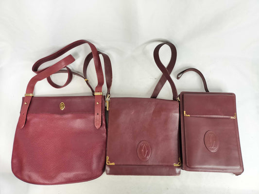Cartier Must Trinity Shoulder Bag 3-Piece Set