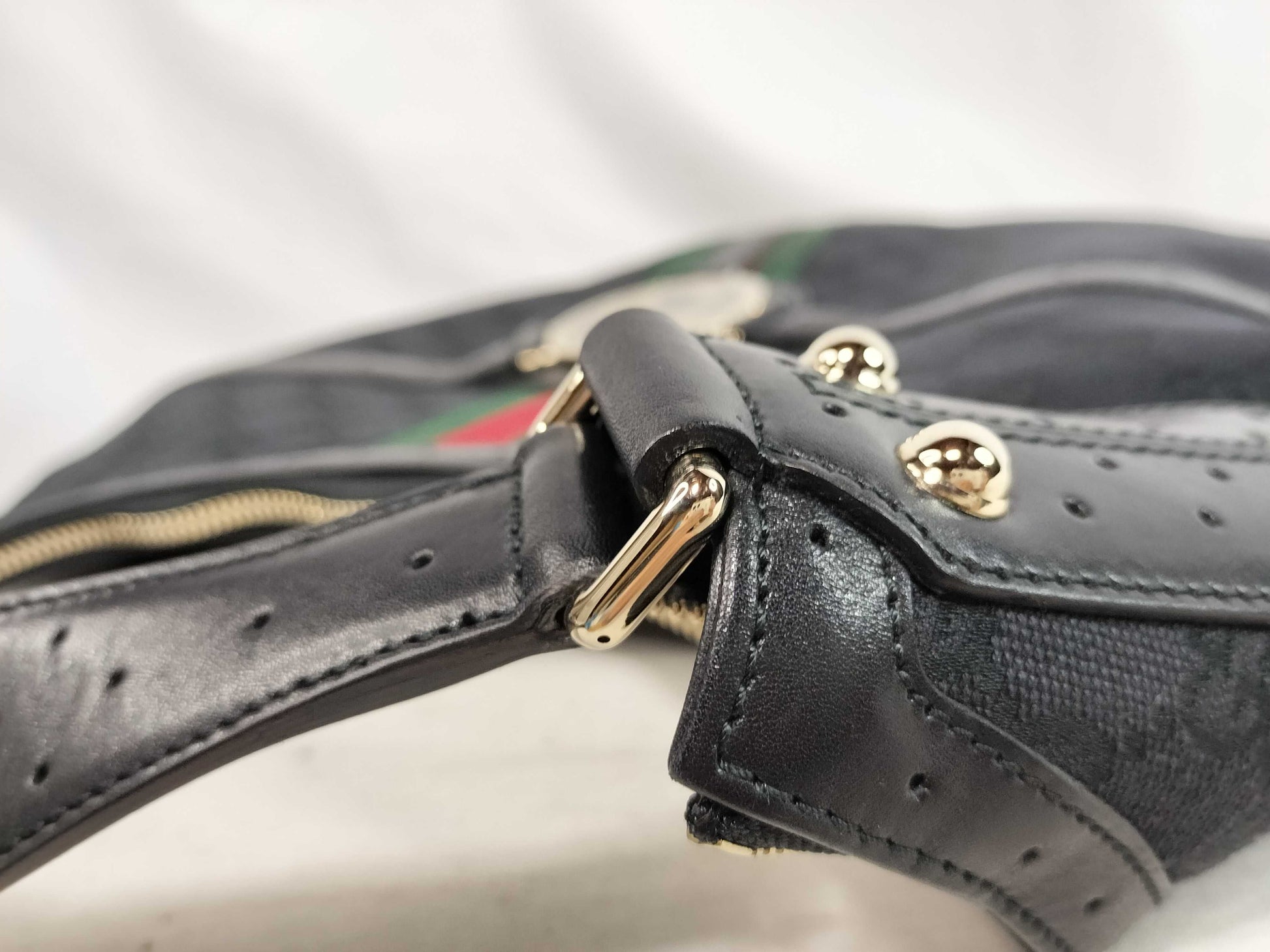 GUCCI GG Canvas Gucci 114871 GG Canvas Sherry Line Double G One-Shoulder Bag Shoulder Bag