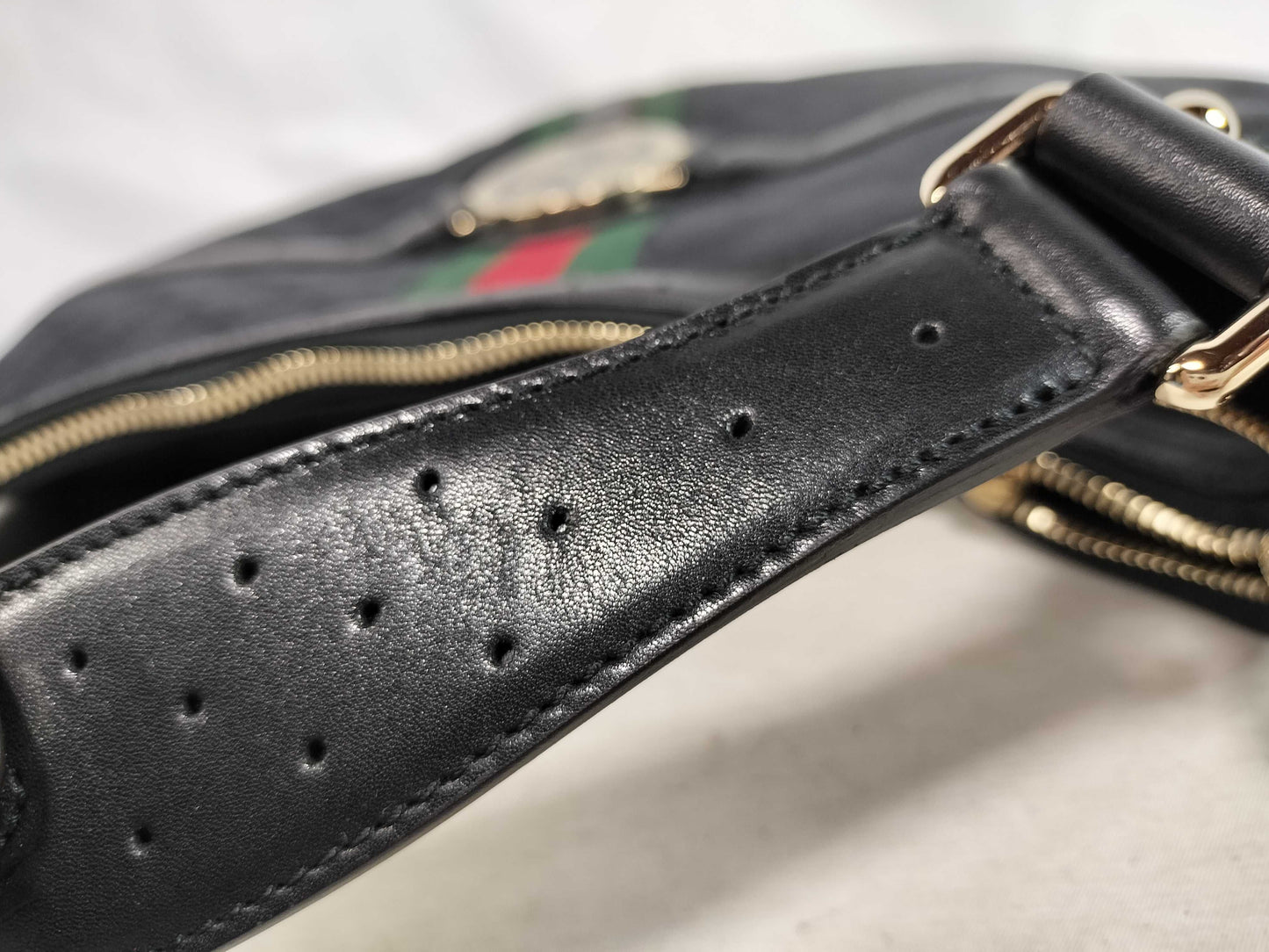 GUCCI GG Canvas Gucci 114871 GG Canvas Sherry Line Double G One-Shoulder Bag Shoulder Bag