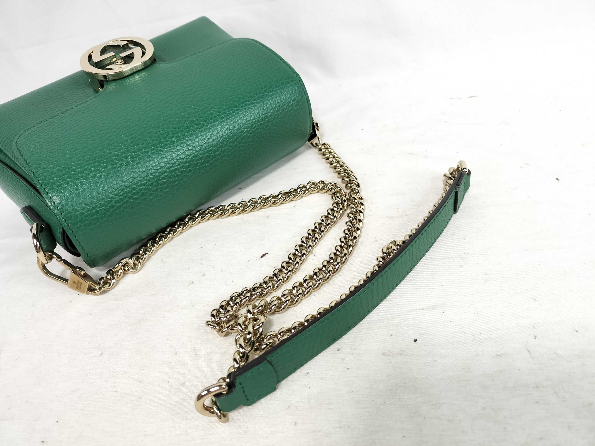 GUCCI Interlocking G Chain Shoulder Bag 607720 Shoulder Bag