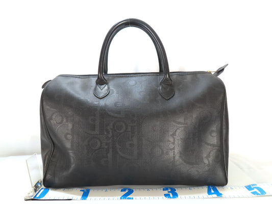 Christian Dior Dior Trotter Vintage Boston Bag Handbag