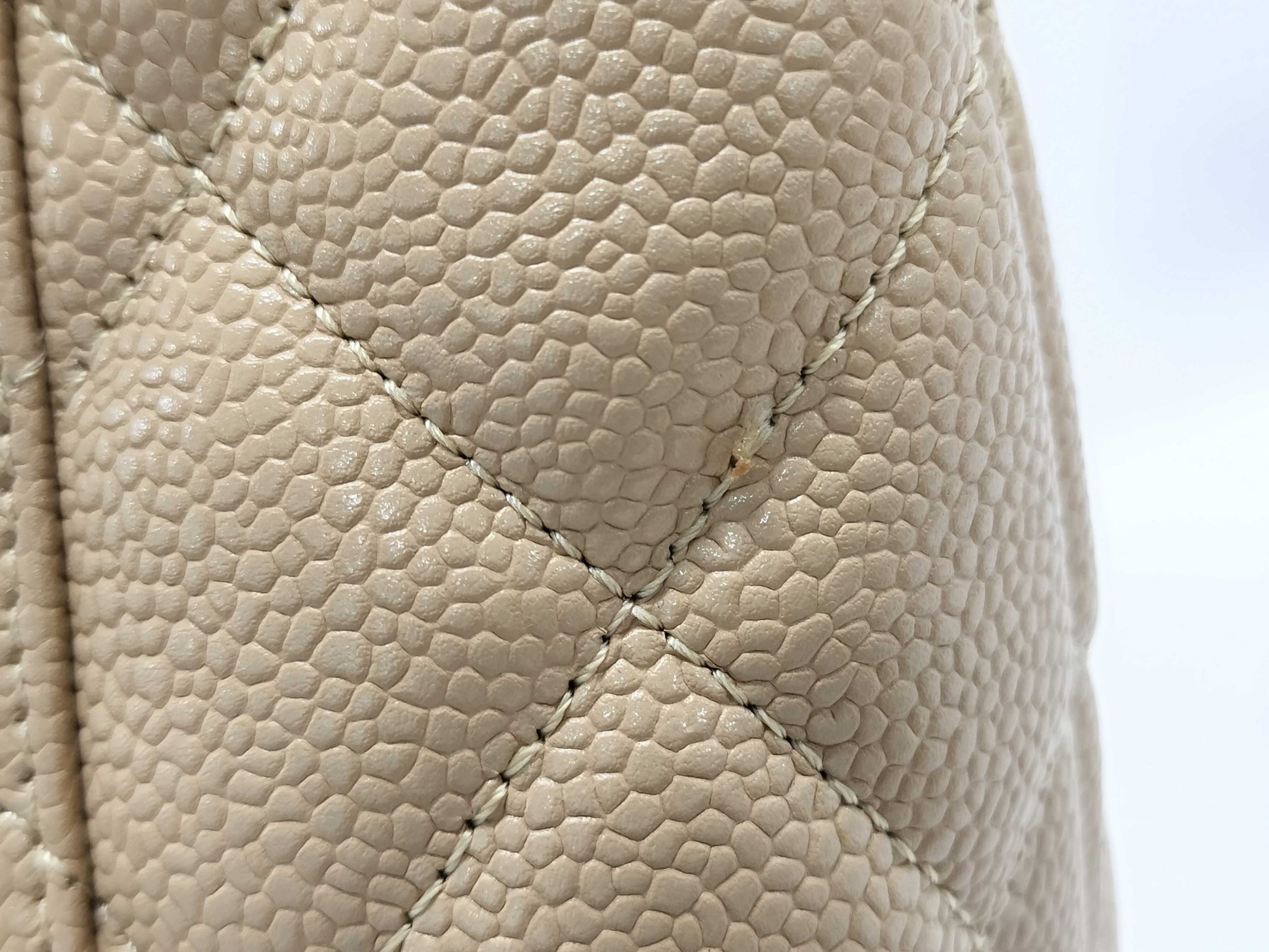 CHANEL Caviar Skin Reproduction Tote Bag
