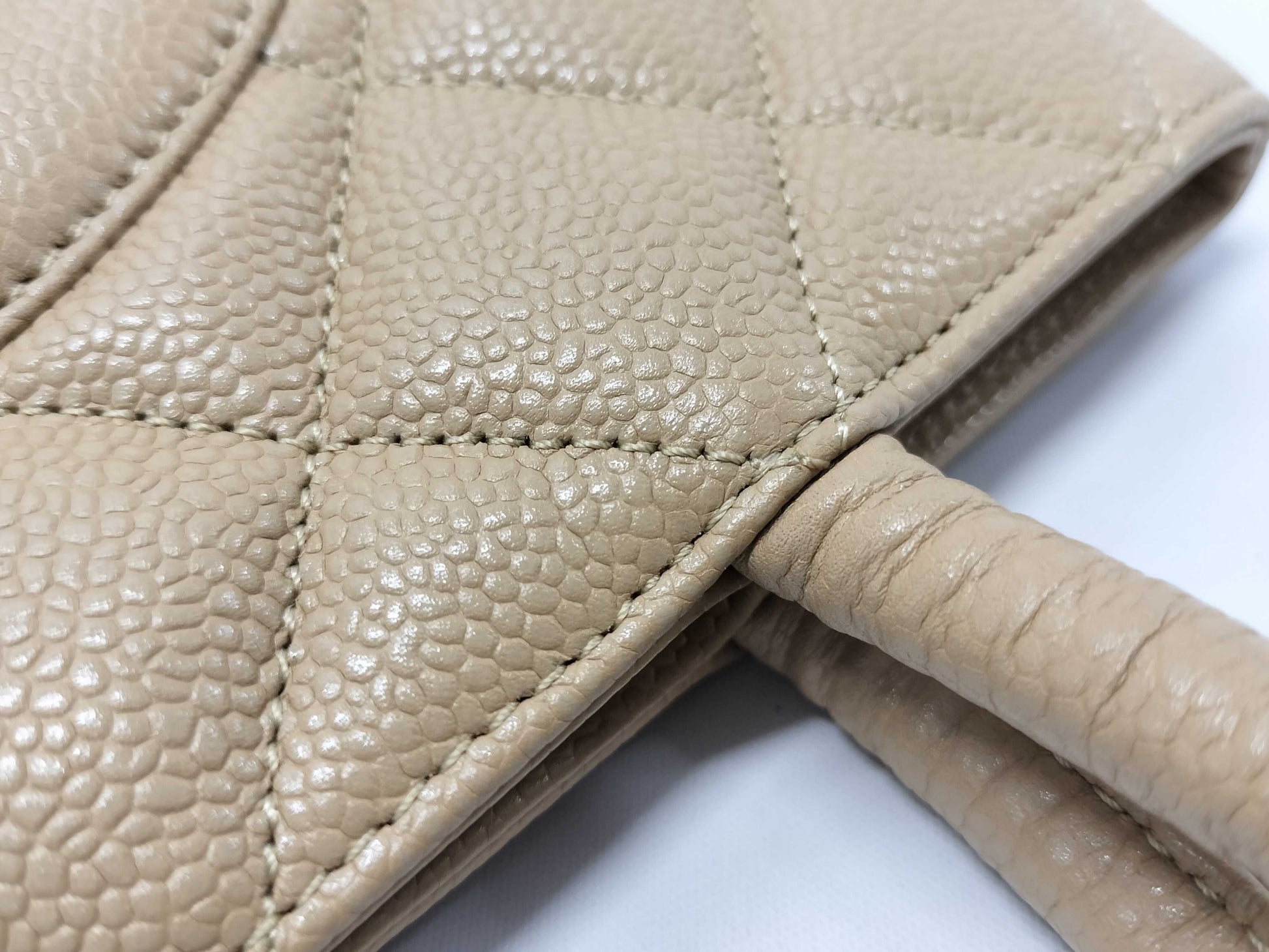 CHANEL Caviar Skin Reproduction Tote Bag