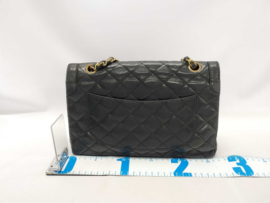 CHANEL Matelasse Lambskin Paris Limited Edition Chain Shoulder Bag