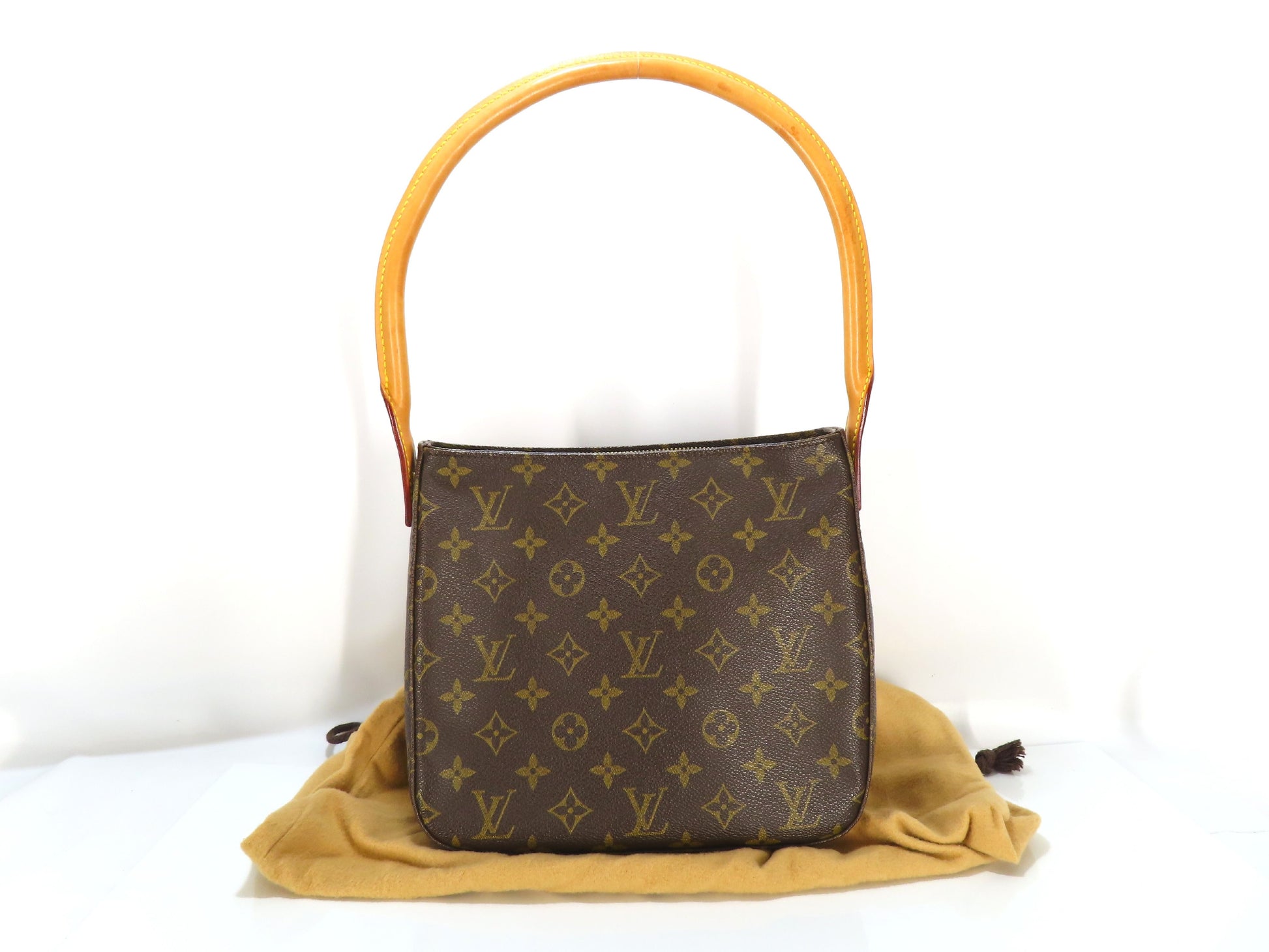 LOUIS VUITTON Monogram M51146 Looping MM Shoulder Bag