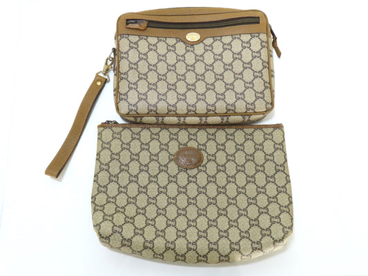 GUCCI Gucci Plus Clutch Bag and Pouch Set