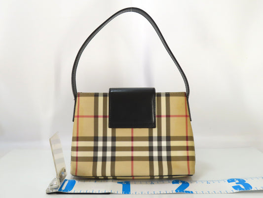 BURBERRY Nova Check One-Shoulder Handbag