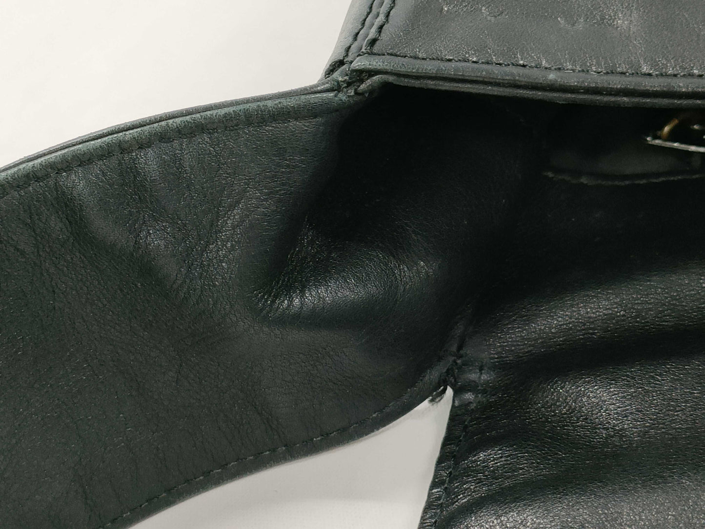 CHANEL Lambskin Coco Mark Fringe Shoulder Bag
