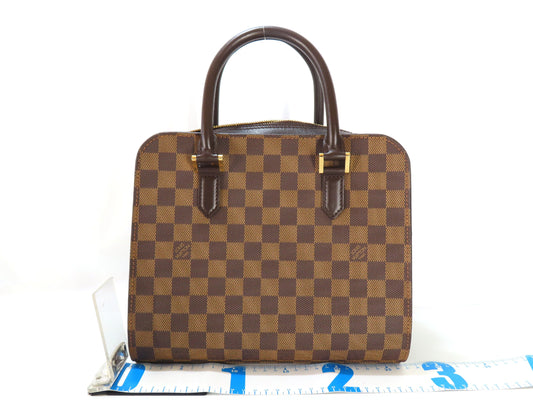 LOUIS VUITTON Damier Triana Handbag N51155
