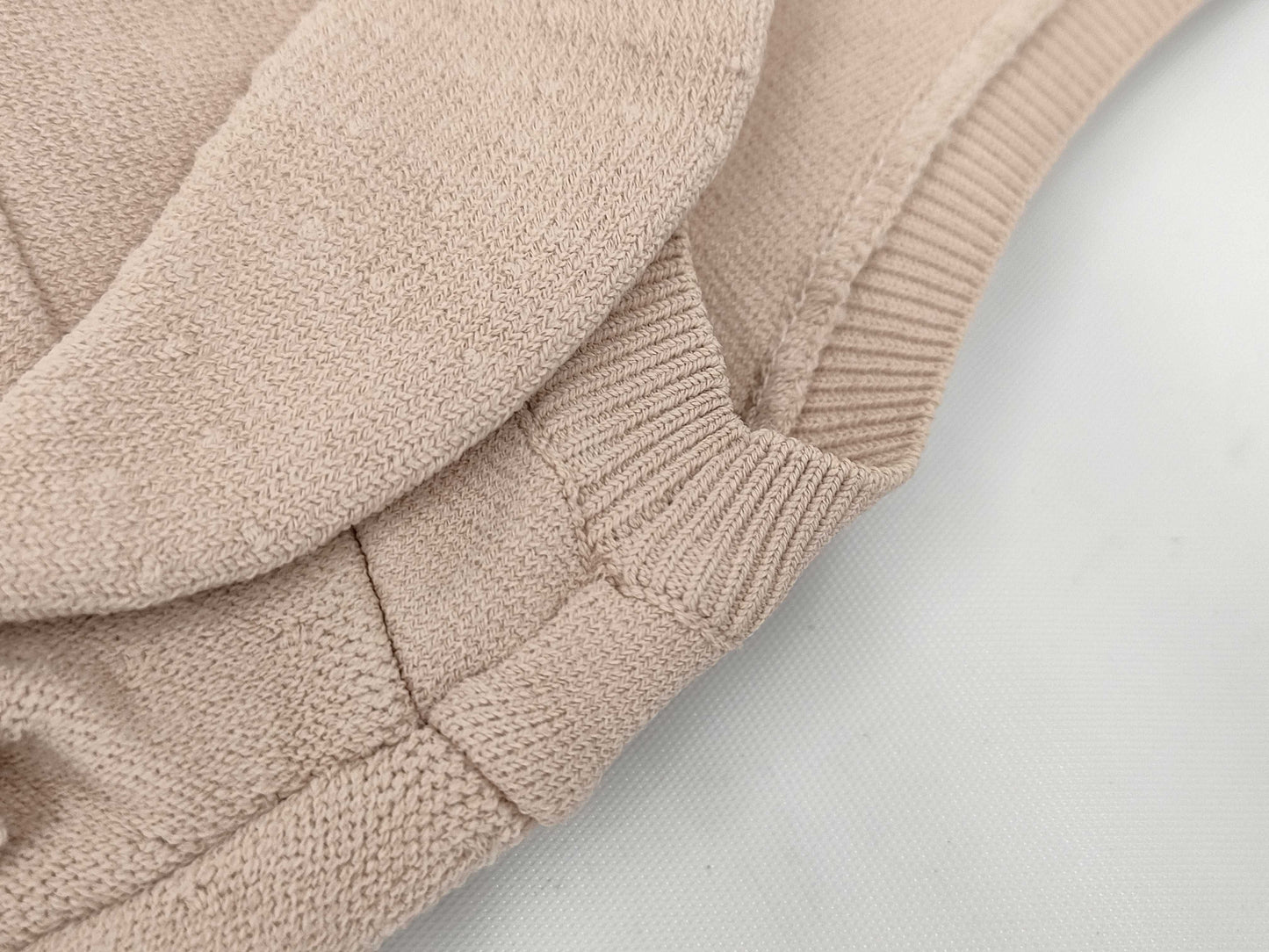 VALENTINO Sleeveless Knit Dress Ruffled Pink Beige Made in Italy Dress