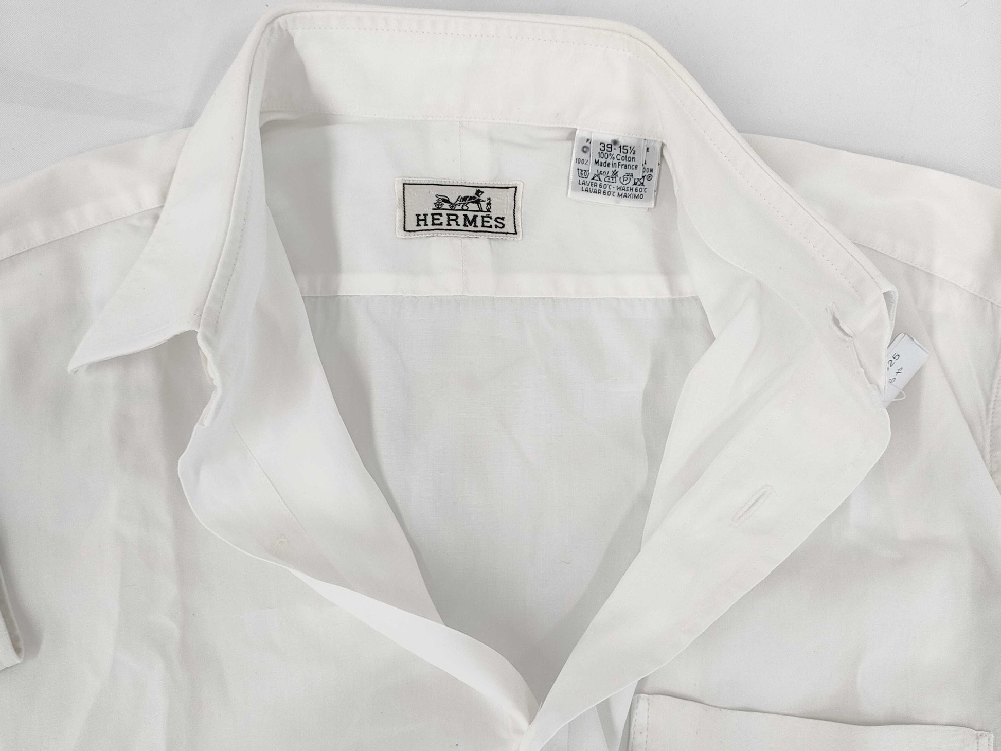 HERMES White Size 39/Men's B Shirt