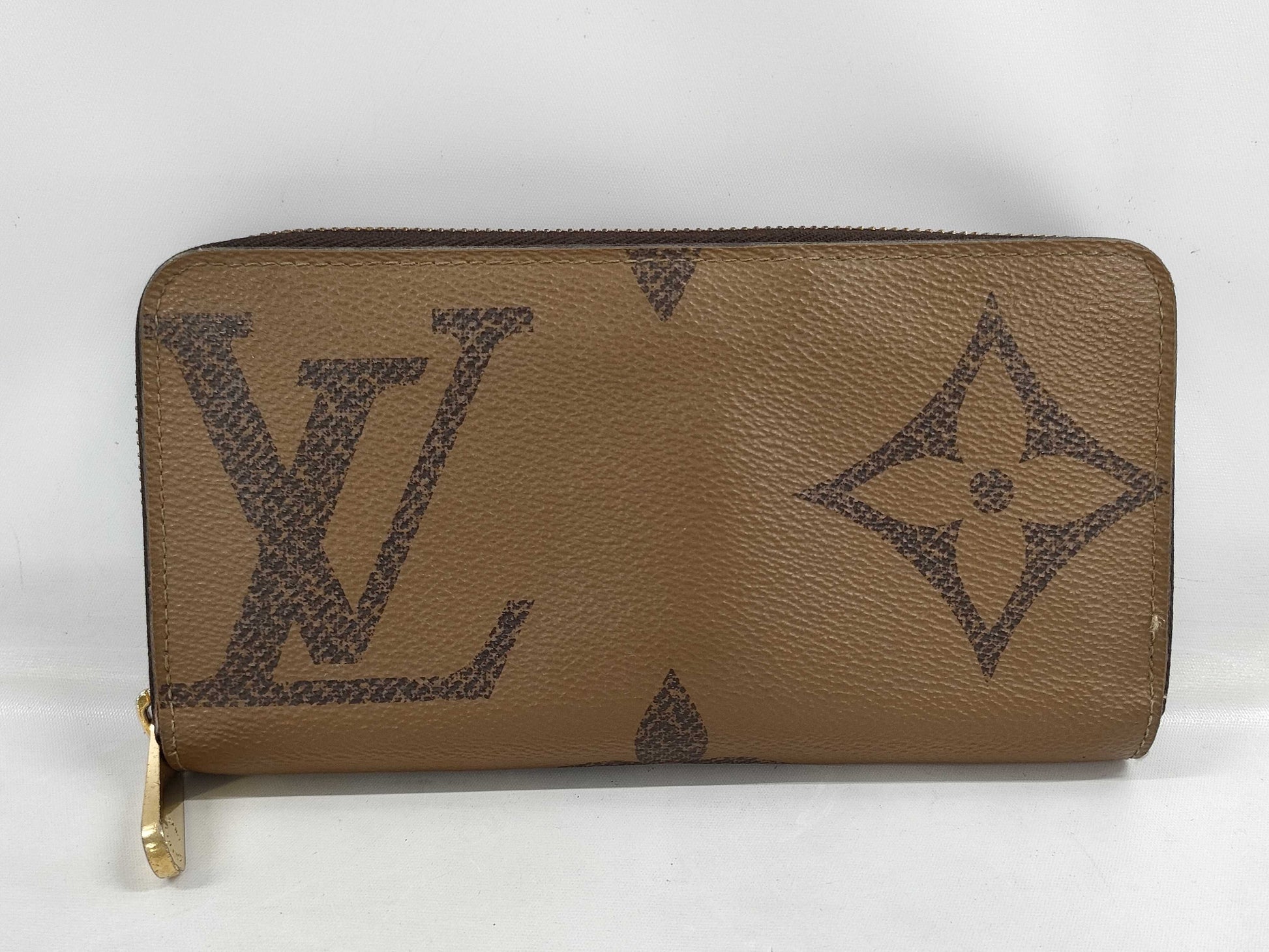 LOUIS VUITTON Louis Vuitton Zippy Wallet Monogram Reverse Giant Wallet