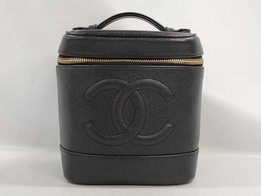 CHANEL Caviar Skin Vanity Bag