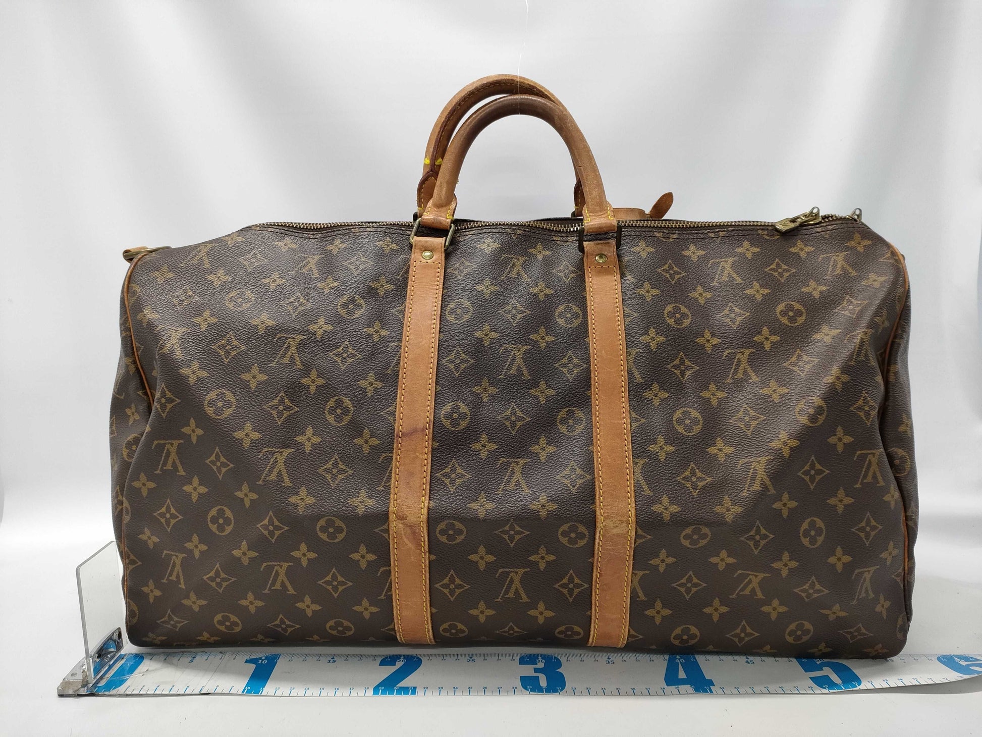 LOUIS VUITTON Monogram Keepall 55 Bain Dorriere M41414 VI882 Boston Bag
