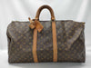 LOUIS VUITTON Monogram Keepall 55 Bain Dorriere M41414 VI882 Boston Bag