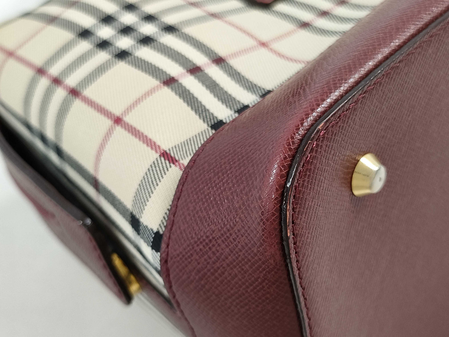 BURBERRY Nova Check Handbag