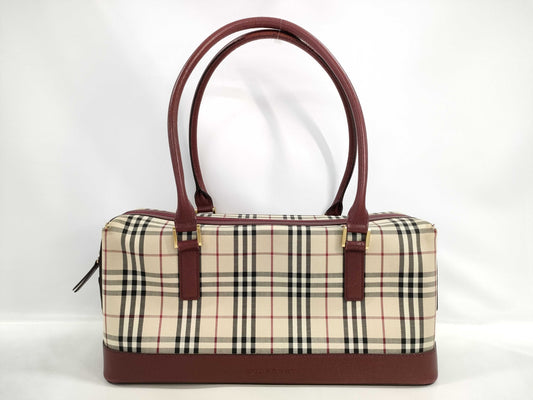 BURBERRY Nova Check Handbag