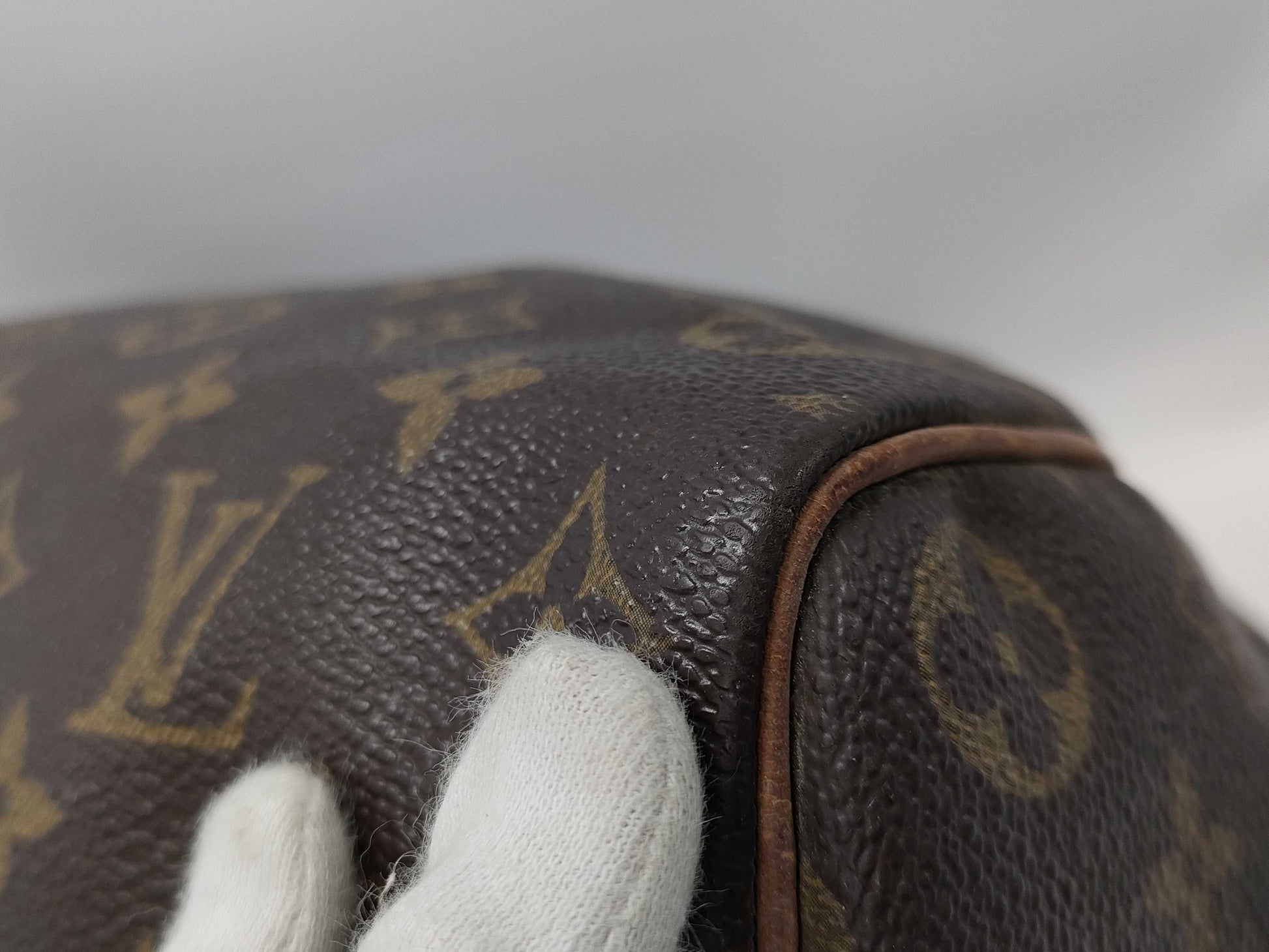 LOUIS VUITTON LOUISVUTTON Monogram Speedy 35 Boston Bag M41524 VI872 Handbag