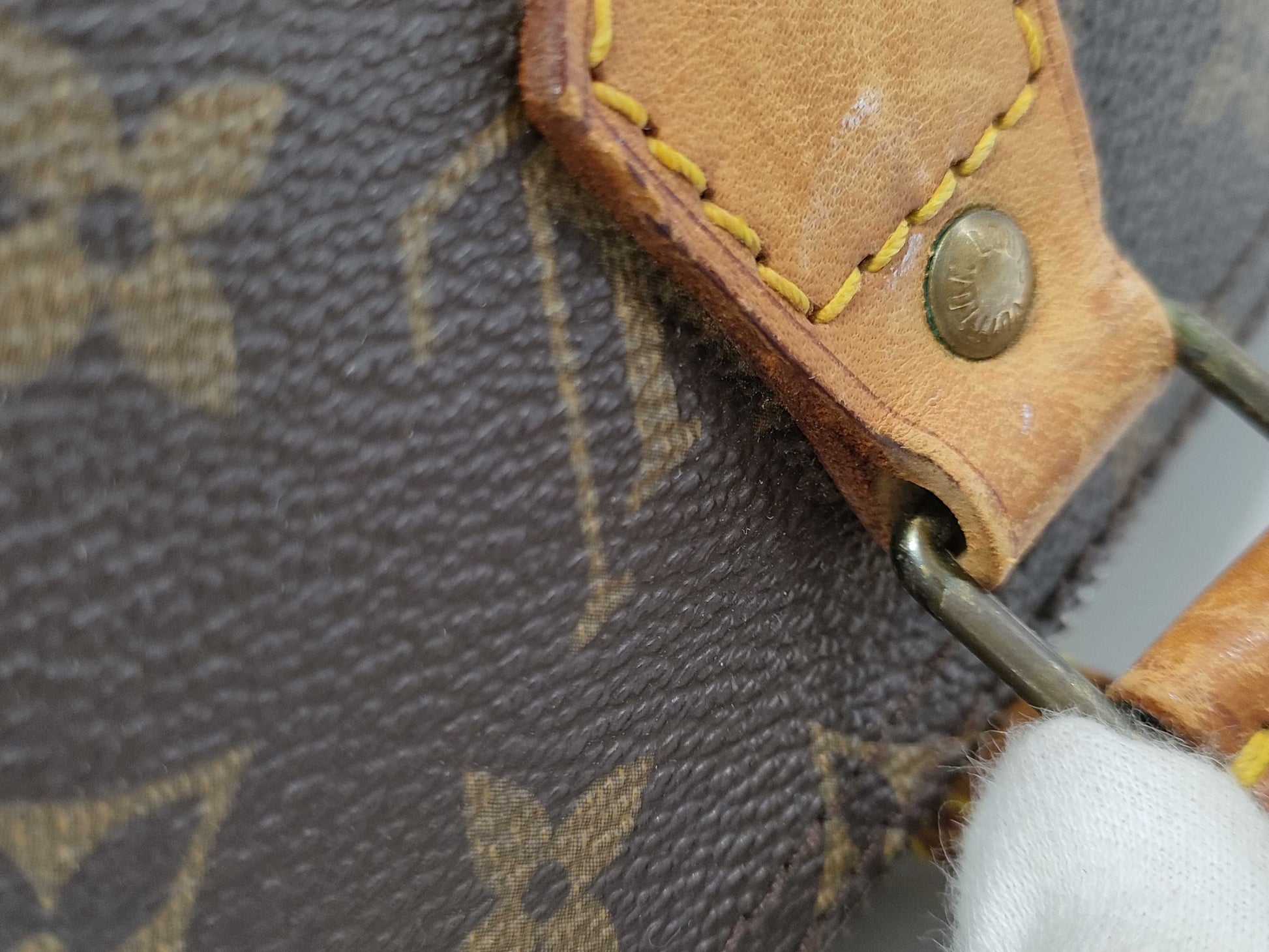 LOUIS VUITTON LOUISVUTTON Monogram Speedy 35 Boston Bag M41524 VI872 Handbag
