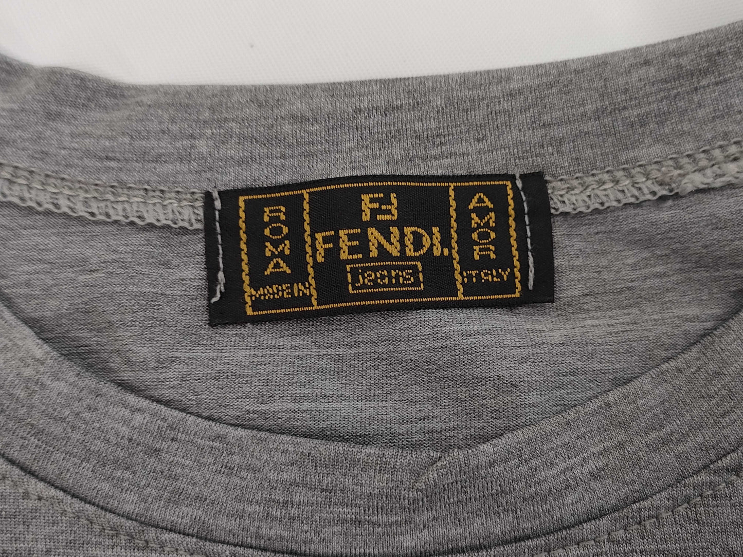 FENDI FENDI cut and sew T-shirt
