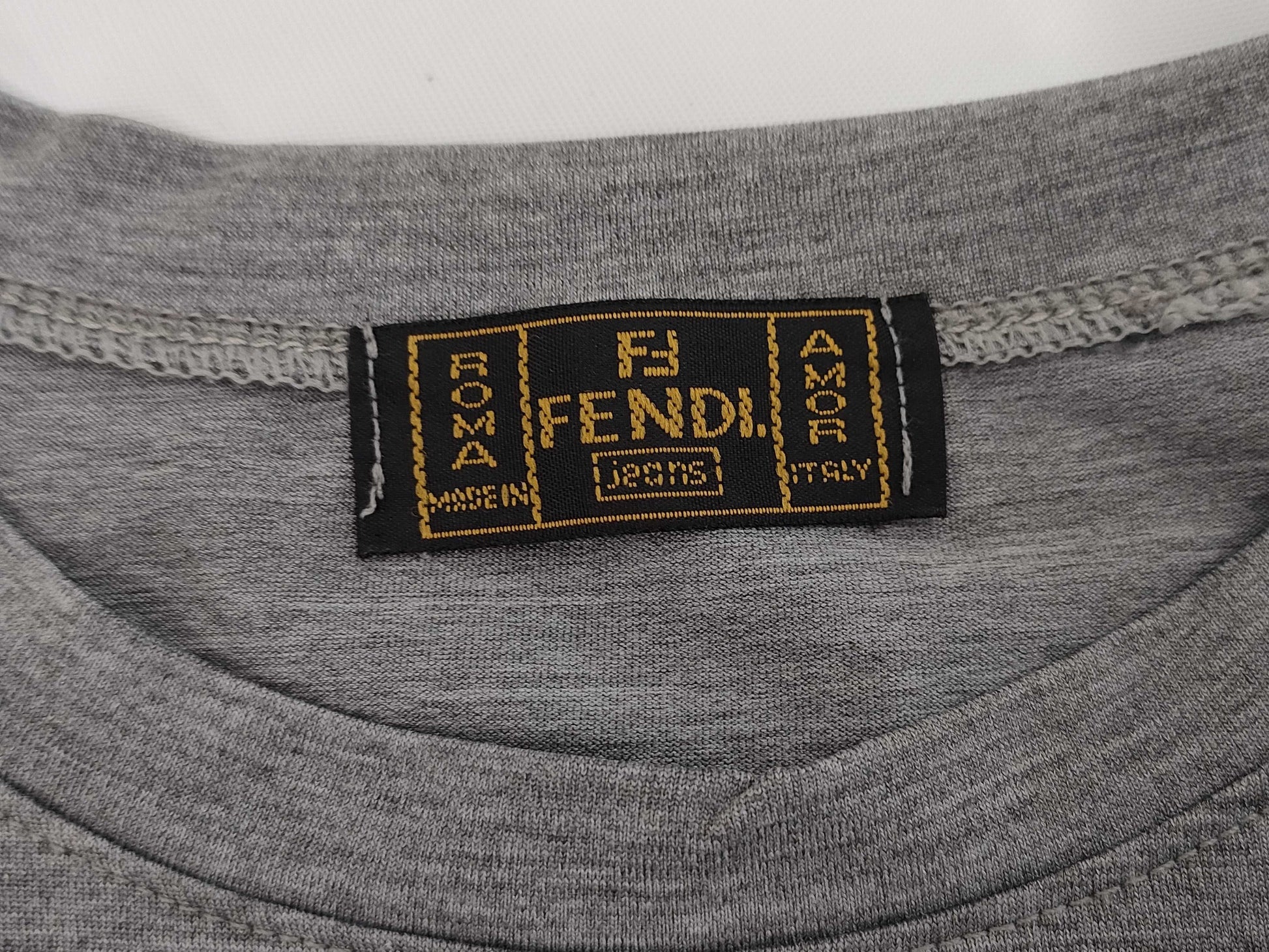 FENDI FENDI cut and sew T-shirt