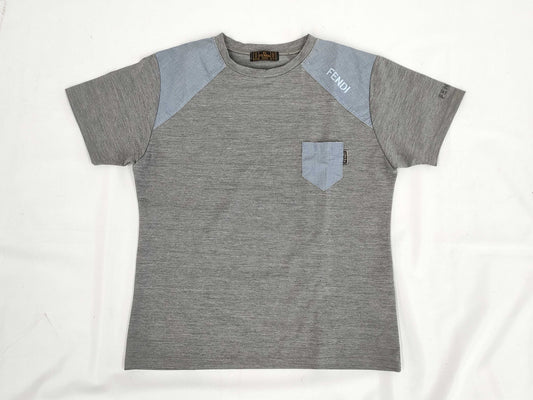 FENDI FENDI cut and sew T-shirt
