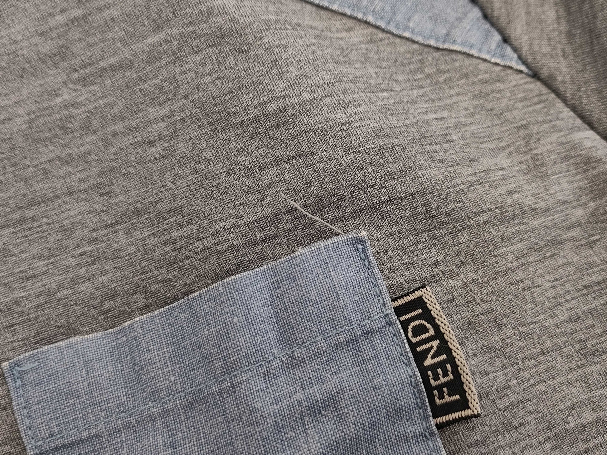 FENDI FENDI cut and sew T-shirt