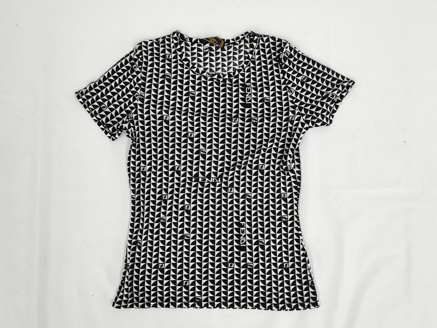 FENDI cut and sew top