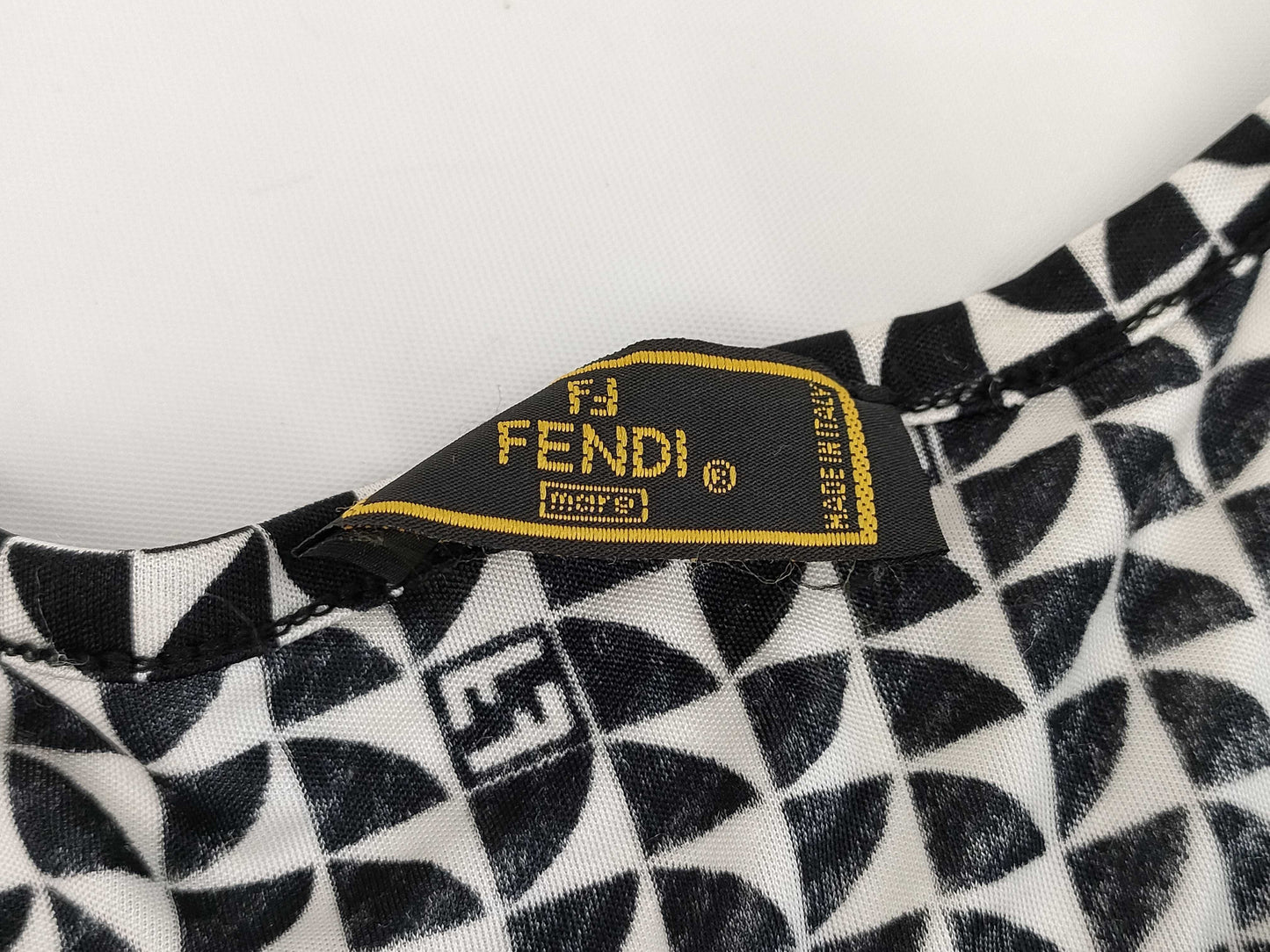 FENDI cut and sew top