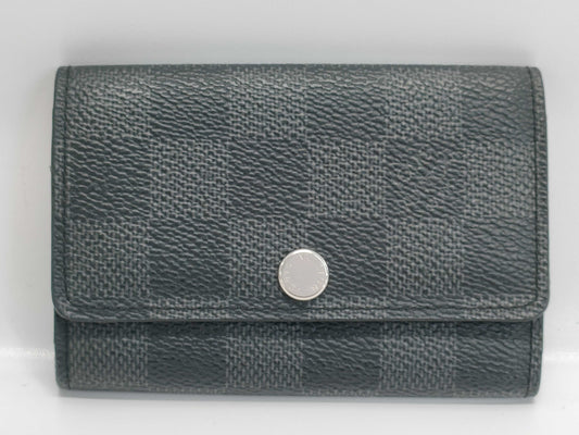 LOUIS VUITTON LOUISVUITTON Damier Graphite Key Case Multicle 6 N62662 Key Case/Key Holder