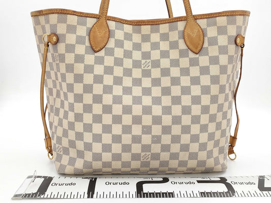 LOUIS VUITTON LOUISVUITTON Damier Azul Neverful MM N40604 SP0160 Tote Bag