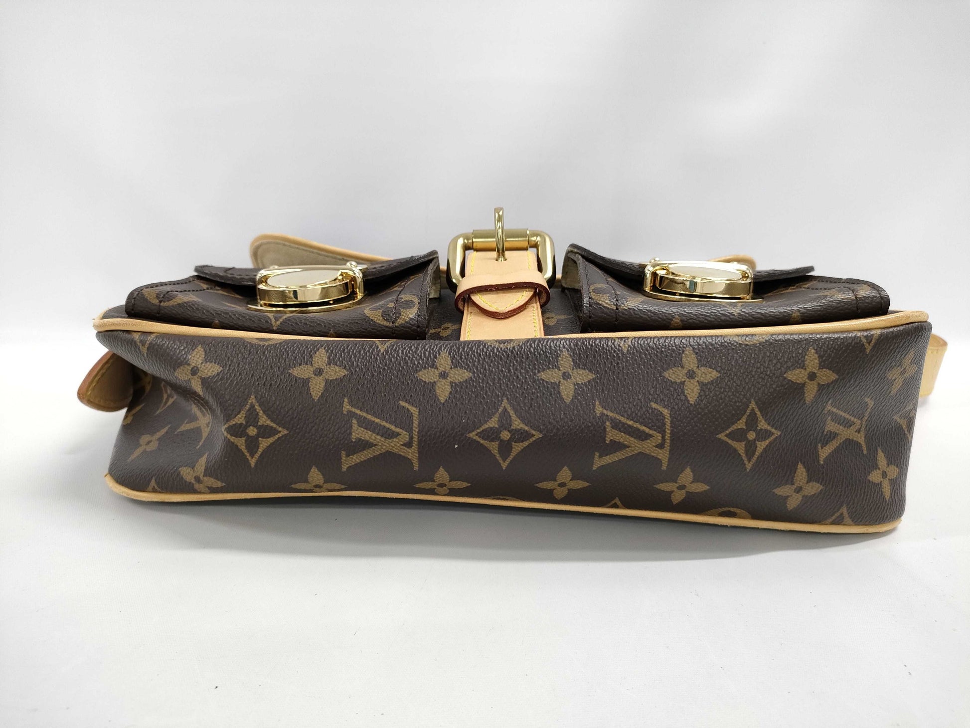 LOUIS VUITTON Monogram Hudson M40027 DO2027 Shoulder Bag