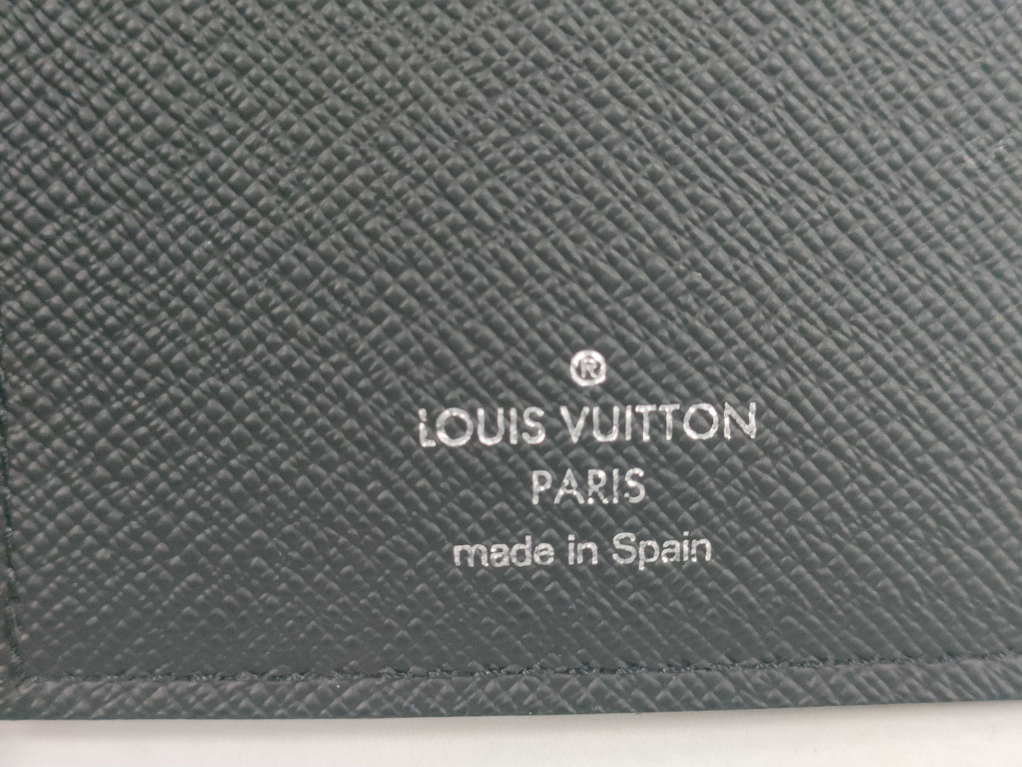 LOUIS VUITTON Monogram Eclipse Portefeuille Brazza Wallet M61697 RFID Box Wallet