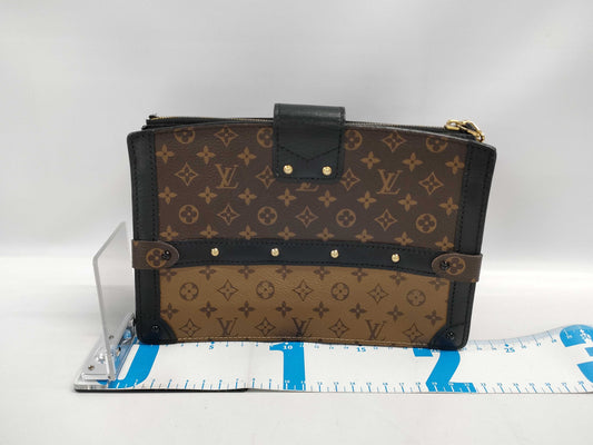 LOUIS VUITTON Trunk NFC M43596 Petite Malle Shoulder Bag