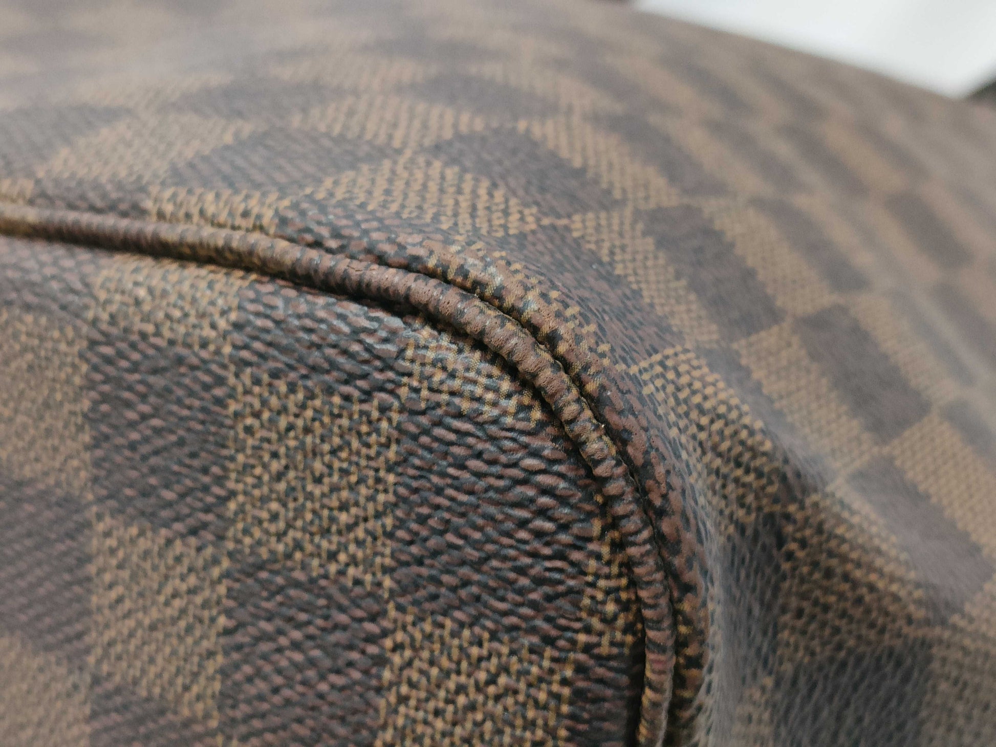 LOUIS VUITTON Damier Neverfull GM N51106 TJ1121 Brown Tote Bag