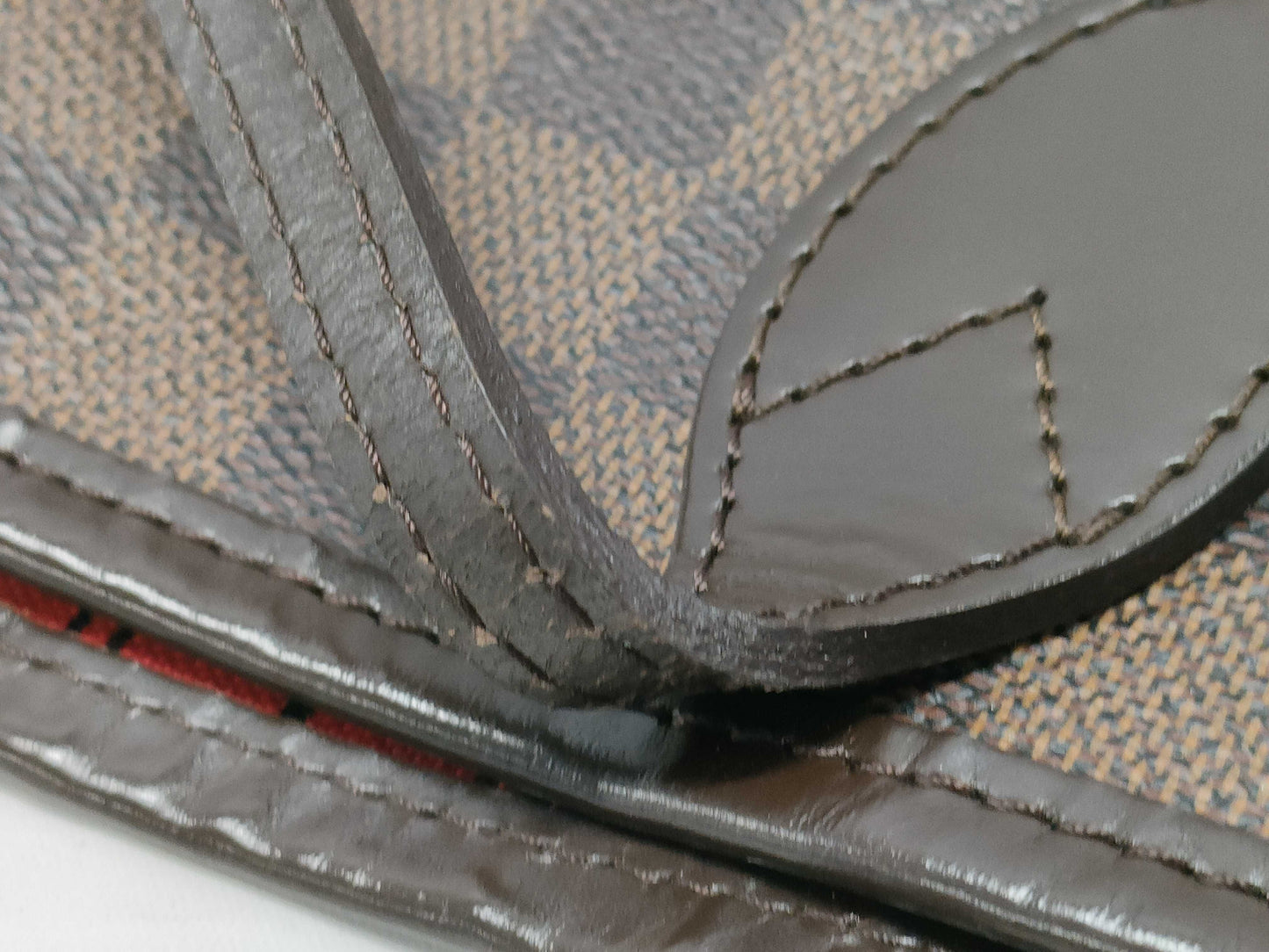 LOUIS VUITTON Damier Neverfull GM N51106 TJ1121 Brown Tote Bag
